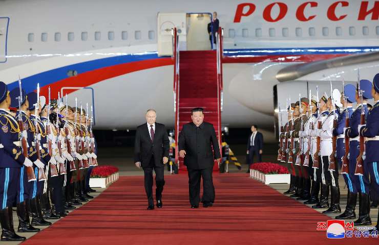 Putin e Kim Jong-un