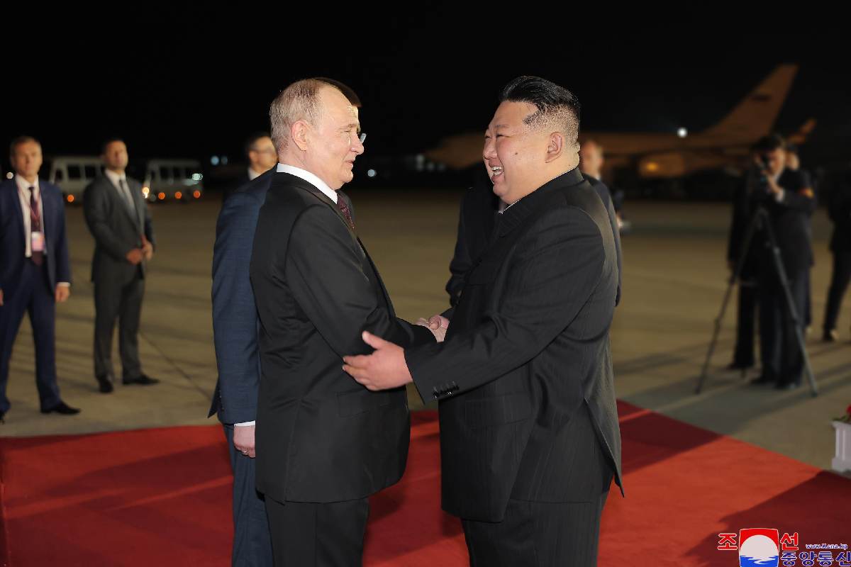 Putin e Kim Jong-un