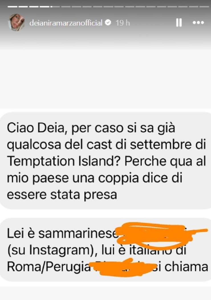 temptation island prima coppia l'indiscrezione 