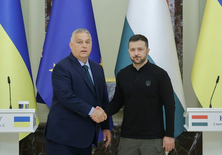Orban e Zelensky