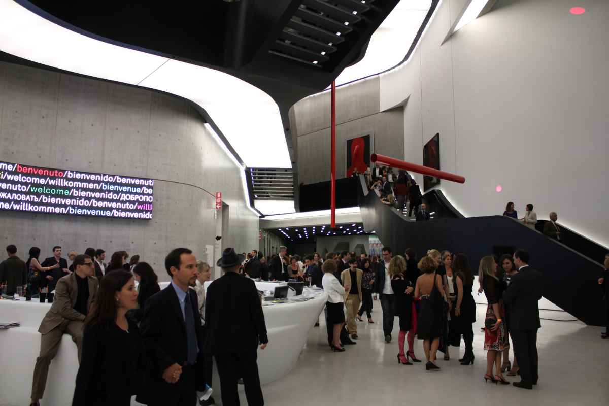 L'interno del Maxxi